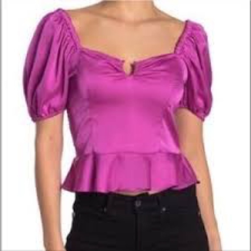 WAYF magenta Blouse M
